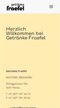 Mobile Screenshot of getraenke-fraefel.ch
